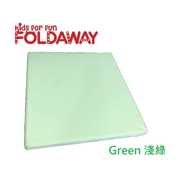 【FOLDAWAY】4CM拼接豆腐墊(Green 淺綠4片/組)