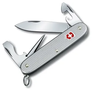 【VICTORINOX 瑞士維氏】ALOX金屬殼8用 瑞士刀(0.8201.26)