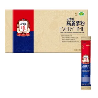 【正官庄】高麗蔘粉EVERYTIME (2gx30入/盒)-健康食品認証 調節免疫力 粉末
