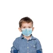 【Nick Shop (買一送一)】防塵兒童口罩50片-款式隨機(非醫療用口罩/防塵口罩)