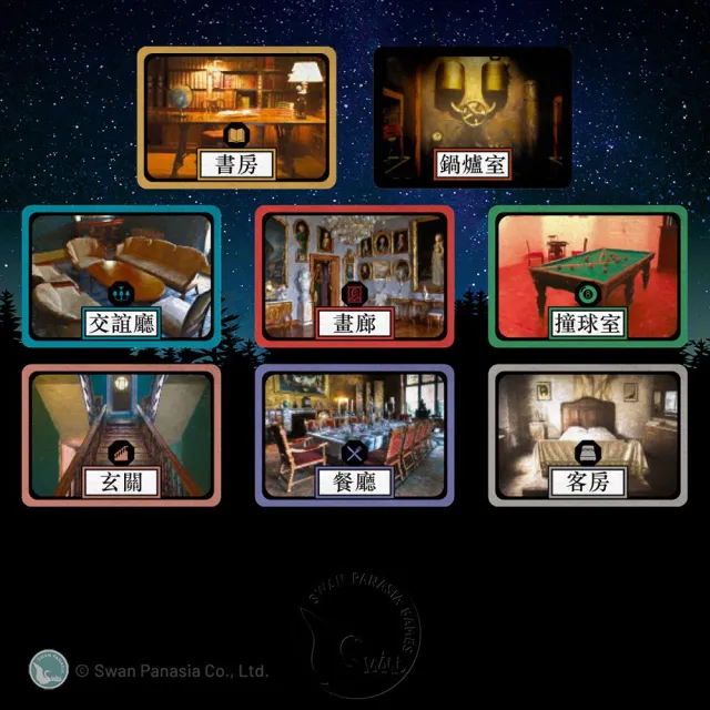 【新天鵝堡桌遊】目擊者之夜 Night of Witnesses(越多人越好玩)