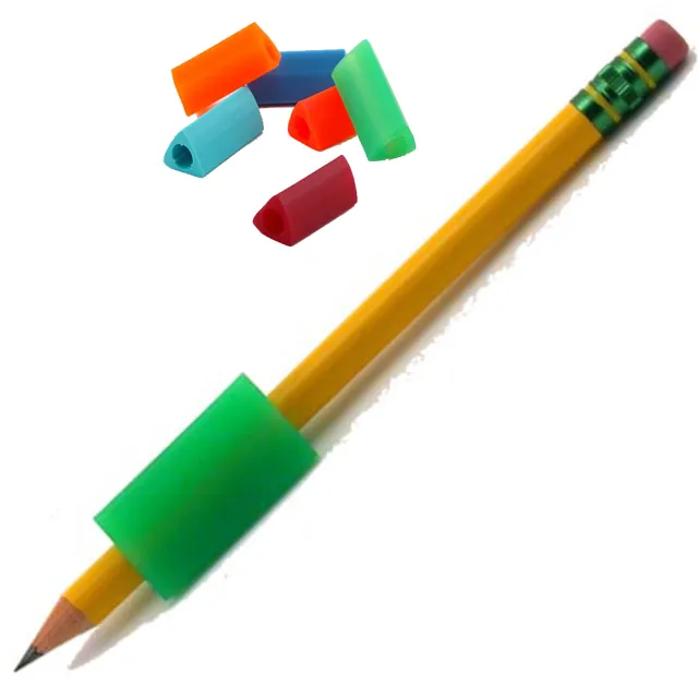 【美國The pencil grip】大小三角握筆器組-4入(握筆器無塑化劑好安心)