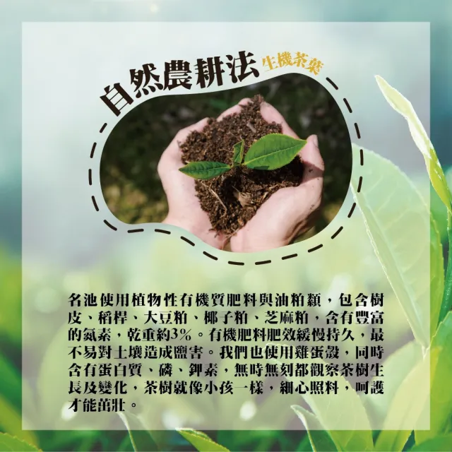 【名池茶業】台灣嫩採恬然雅靜高山烏龍茶葉150gx6包(共1.5斤)