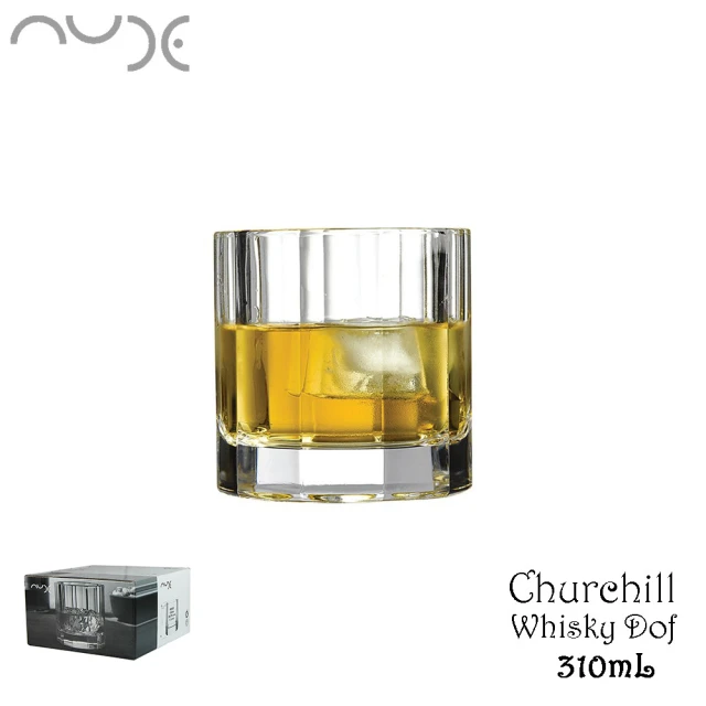 【pasabahce】NUDE Churcill Whisky Dof  教堂水晶威士忌杯  310mL(水晶杯 威杯 威士忌杯 酒杯)