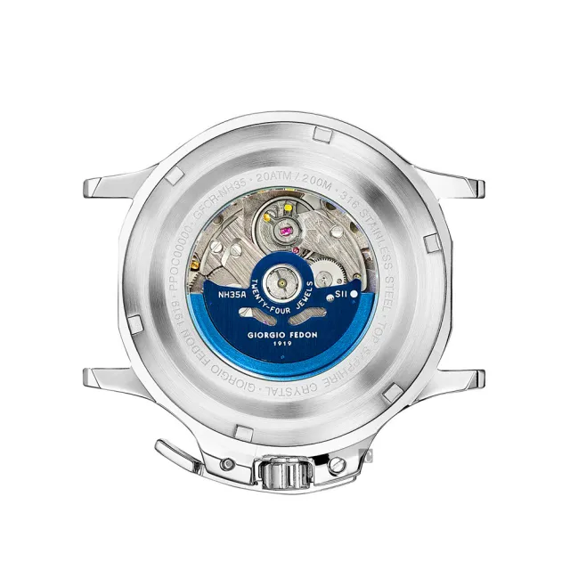 【GIORGIO FEDON 1919】海藍寶石系列第二代 AQUA MARINE II機械錶(GFCR005)