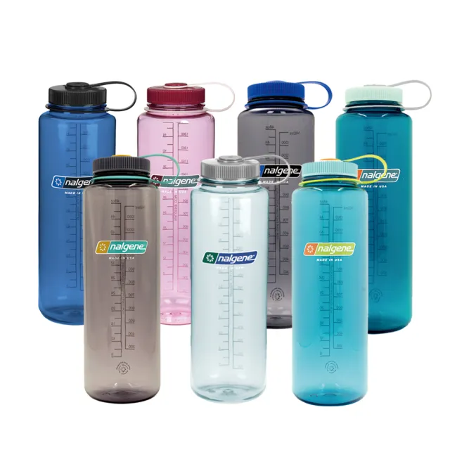 【NALGENE】1500cc 寬嘴水壺(運動水壺/美國製造/水壺/大瓶口/戶外水壺)