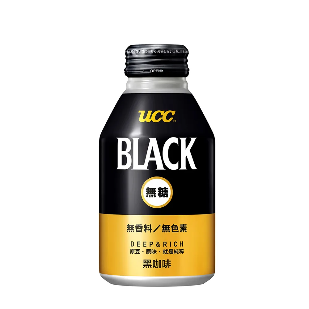 【UCC-週期購】BLACK無糖咖啡275g x24入/箱
