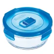 【法國Luminarc 樂美雅】純淨玻璃保鮮盒4件組/便當盒/密封盒/保鮮罐(PUB454)