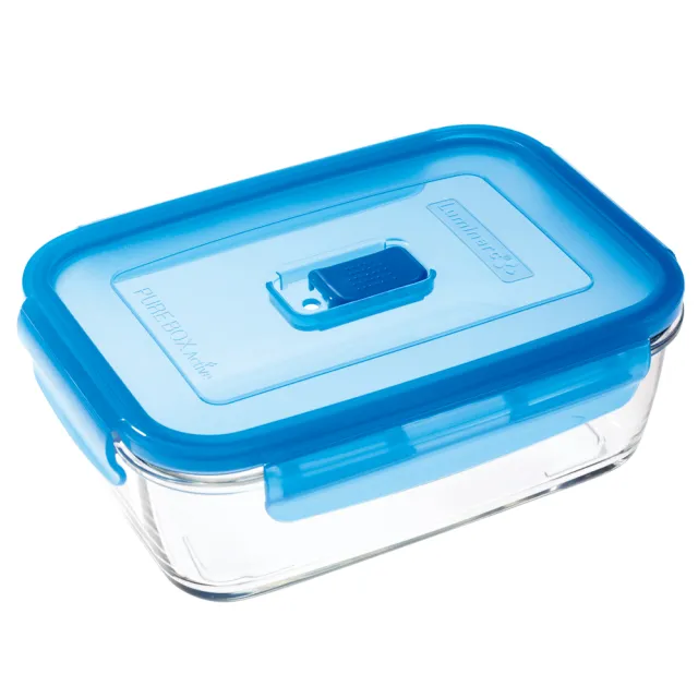 【法國Luminarc 樂美雅】純淨玻璃保鮮盒3件組/便當盒/密封盒/保鮮罐(PUB306)