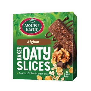 【Mother Earth】紐西蘭烘焙燕麥棒 黑巧克力口味(240g 2入組)