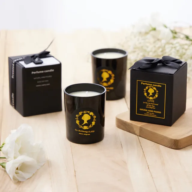 【EU_BIO】Perfume Candle 精品香水蠟燭組合 3入(8%香精油、SCENTED CANDLE)