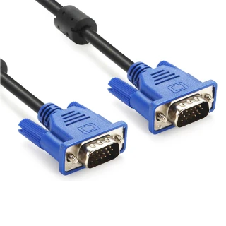 【LineQ】VGA 公對公 1080P 5米 3+6全銅傳輸連接線