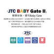 【VIVIBABY】JTC日本 雙向開啟兒童安全門欄 樓梯圍欄/柵欄(藏青色 180°雙向開門 兒童寵物安全門欄)