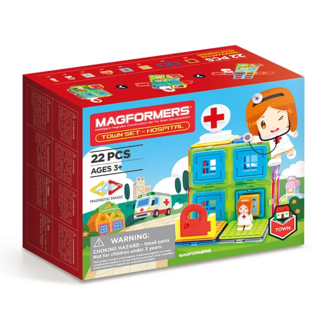 【Magformers】磁性建構片-城市系列全四套(2020新品上市)