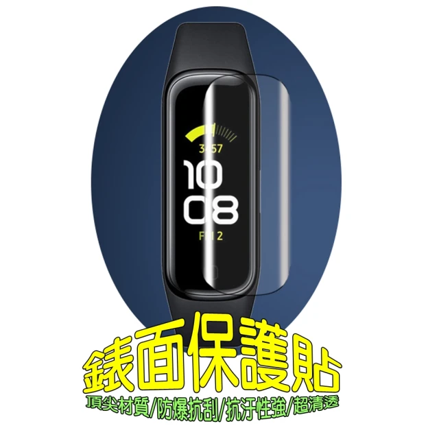 【DiGiGuide】SAMSUNG Galaxy Fit3/2/Pro 柔韌疏水錶面保護貼