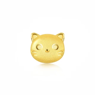 【點睛品】小貓 黃金耳環