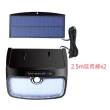 【BONum 博紐】分離式太陽能人體智慧感應燈附5米延長線(感應 智能 環保 分離型 矽晶 綠能 省電 IP65)