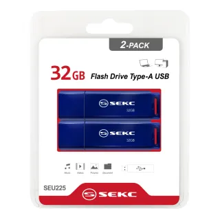 【SEKC】SEU225 32GB USB2.0 隨身碟(3入組)