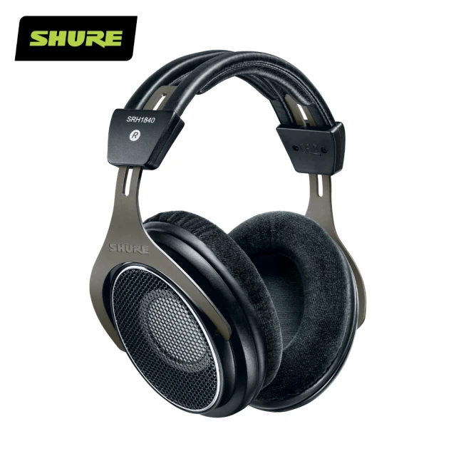 【SHURE】SRH1840 旗艦級開放式耳機(鍵寧公司貨)