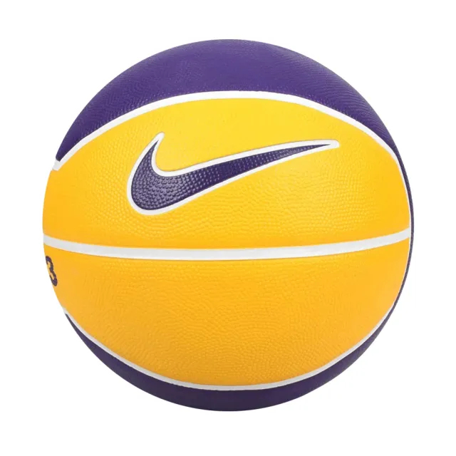 【NIKE 耐吉】Nike Lebron Playground 4P 籃球 7號 耐磨 訓練 戶外 黃紫(N000278472807)