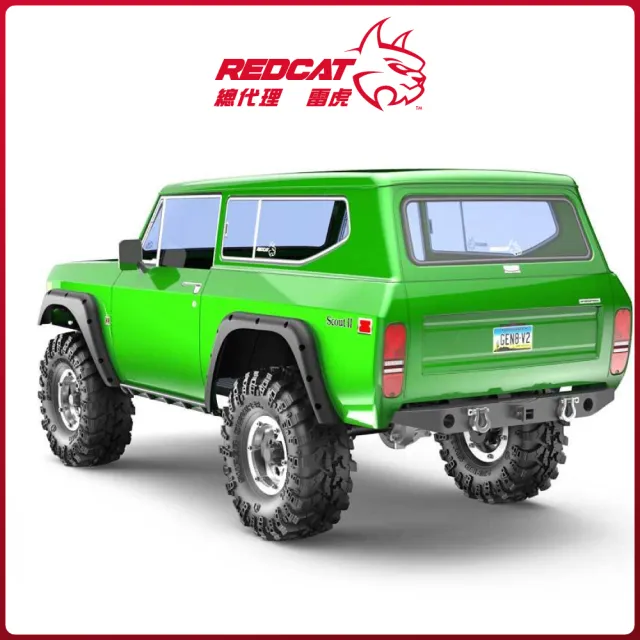 【Redcat Racing 紅貓】GEN8 V2 SCOUT II 1/10 電動四驅攀岩車(攀岩車)