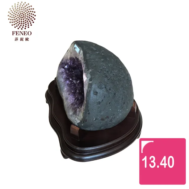 【菲鈮歐】開運招財天然烏拉圭紫晶洞   13.4kg 39