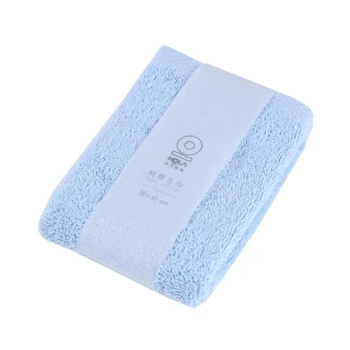 【HOLA】土耳其純棉方巾藍30X30