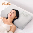 【LooCa】特大型-透氣釋壓記憶枕頭2入(防蹣/天絲抗菌-兩款任選)