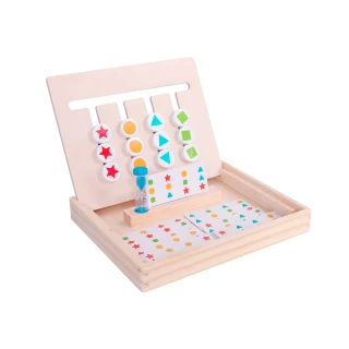 【JoyNa】益智玩具 右腦開發四色邏輯遊戲(早教玩具 教具)