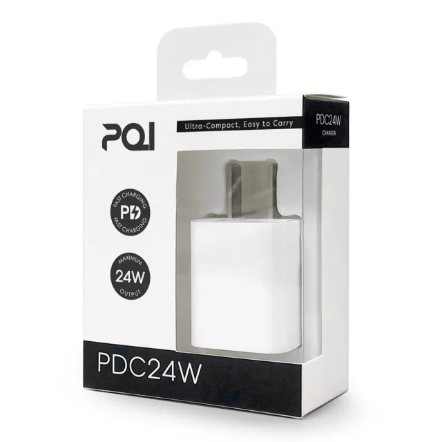 【PQI 勁永】PQI PDC24W 旅行充電器(PD快充 輸出高功率)