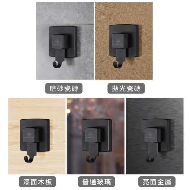 【吊掛收納】304不鏽鋼浴室真空吸盤掛勾(廚房掛鉤 無痕掛勾 毛巾架 鑰匙掛勾 衣帽架 圍巾架 門後掛架) 