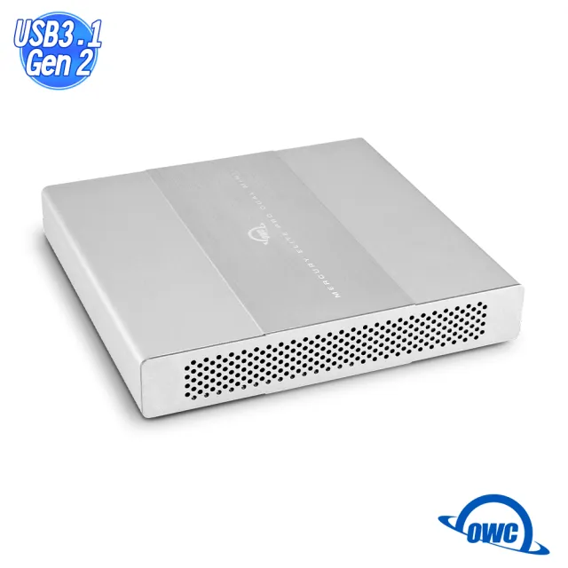 【OWC】Mercury Elite Pro Dual mini(USB 3.1 Gen 2 - 雙槽2.5吋陣列盒)