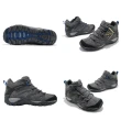 【MERRELL】戶外鞋 Alverstone Mid GTX 男鞋 登山 越野 防潑水 中筒 透氣 麂皮 避震 灰藍(ML034555)