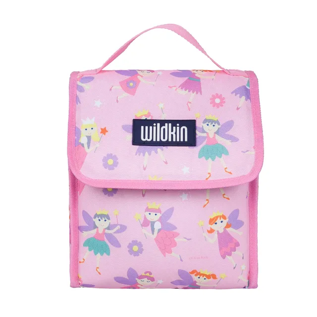 【Wildkin】直立式午餐袋/便當袋/保溫袋(55417 精靈公主)