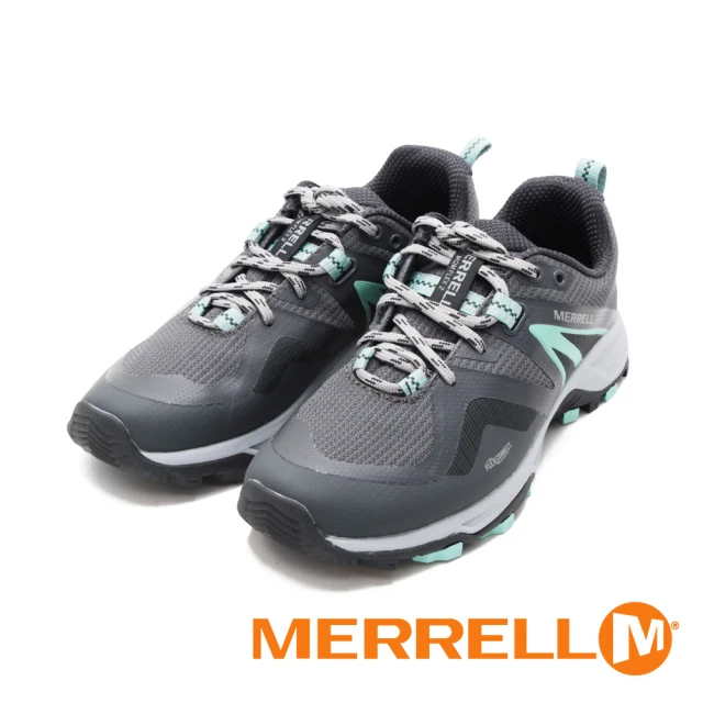 【MERRELL】MQM FLEX 2 GORE-TEX郊山健行鞋 女鞋(灰綠)
