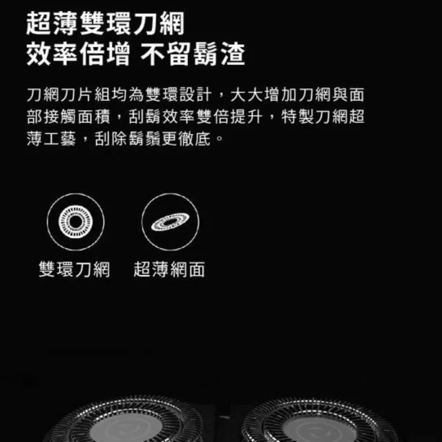 【小米有品 Enchen 映趣】Blackstone 智能USB充電式三刀頭全自動刮鬍刀