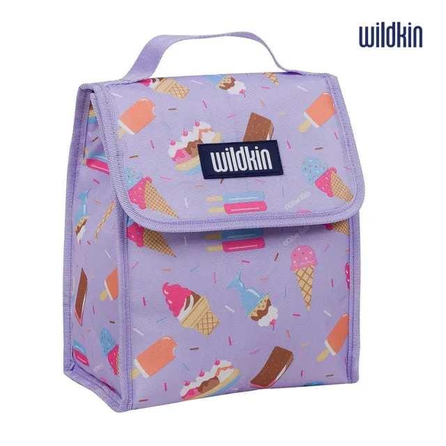 【Wildkin】直立式午餐袋/便當袋/保溫袋(55707 甜蜜時光)