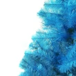 【摩達客】耶誕-4尺/4呎-120cm台灣製豪華版晶透藍系聖誕樹(不含飾品/含100燈LED燈藍白光1串)