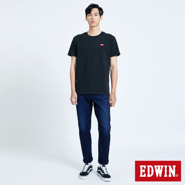 【EDWIN】男裝 JERSEYS EJ6低腰錐型牛仔褲(原藍磨)