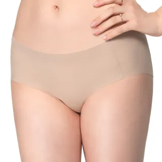 【Swear 思薇爾】I LOVE U SO SOFT系列M-XXL素面低腰平口無痕女內褲(奶茶膚)