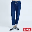【EDWIN】男裝 JERSEYS JERSEYS EJ6 保溫中低腰運動褲(中古藍)