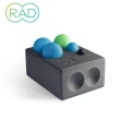 【RAD Roller】Point Release Kit 瑜珈磚套組 花生球+3種尺寸按摩球+瑜珈磚(深層按摩 運動舒緩 瑜珈放鬆)