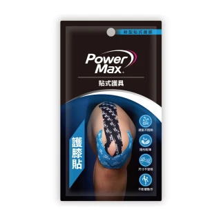 【POWERMAX 給力貼】運動系列預裁便攜包-膝蓋對策(護膝貼 運動貼布 運動護膝)