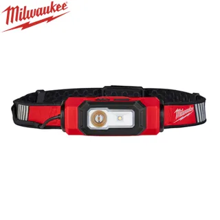 【Milwaukee 美沃奇】隨身USB360度警示頭燈(L4 HLVIS-301)