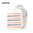 【KINYO】冷暖兩用水袋-冷水袋、暖水袋-1300ml(附可愛絨布袋、可冰敷、熱敷)
