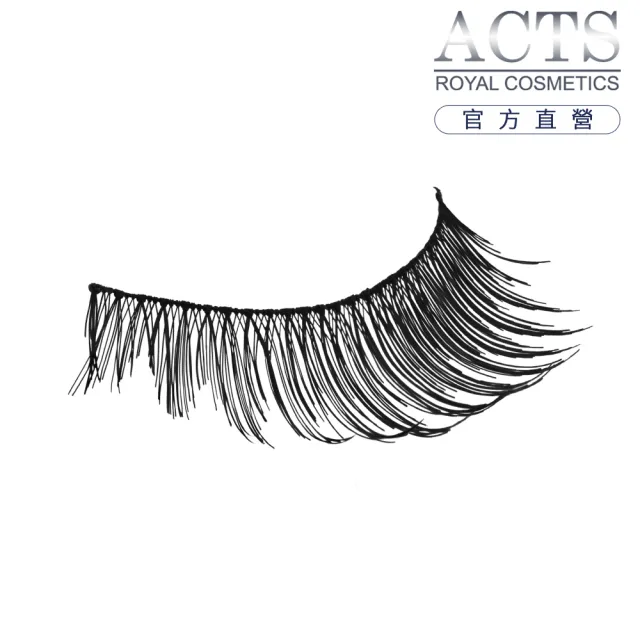 【ACTS 維詩彩妝】手作棉梗假睫毛 二合一A自然款