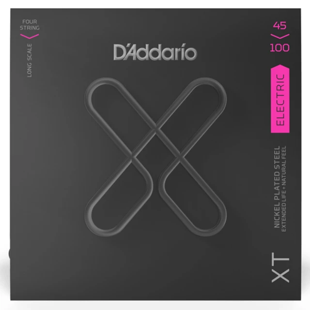 【D’Addario】DDXB-XTB45100 電貝斯四弦包覆套弦(台灣公司貨 商品品質有保障)