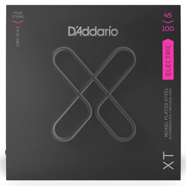 【D’Addario】DDXB-XTB45100 電貝斯四弦包覆套弦(台灣公司貨 商品品質有保障)