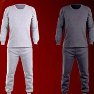 【YT SHOP】兩件組-台灣製造 刷毛 不咬膚 發熱衣 保暖褲(刷毛衣褲)