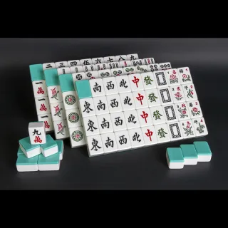 【商密特】電動桌專用磁性麻將-蒂芬尼(台灣刻工標準版36#規格)